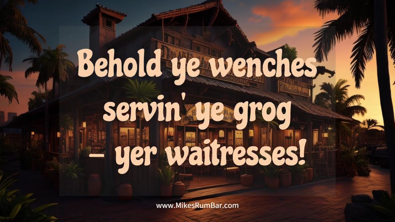 Behold ye wenches - Meet your waitresses